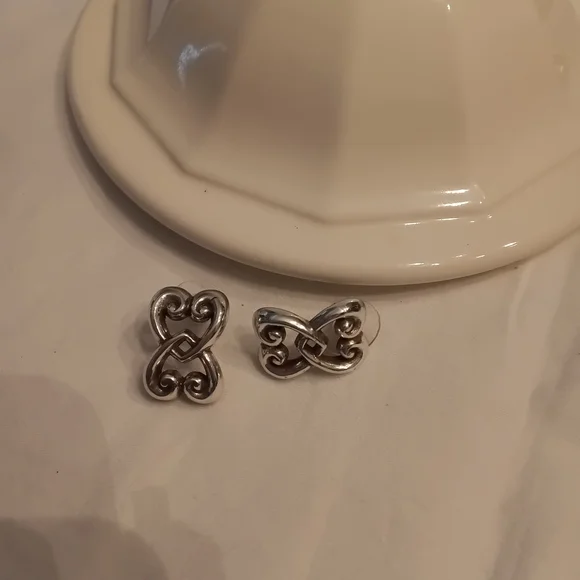 Brighton Balboa Heart Post Earrings - Picture 4 of 5